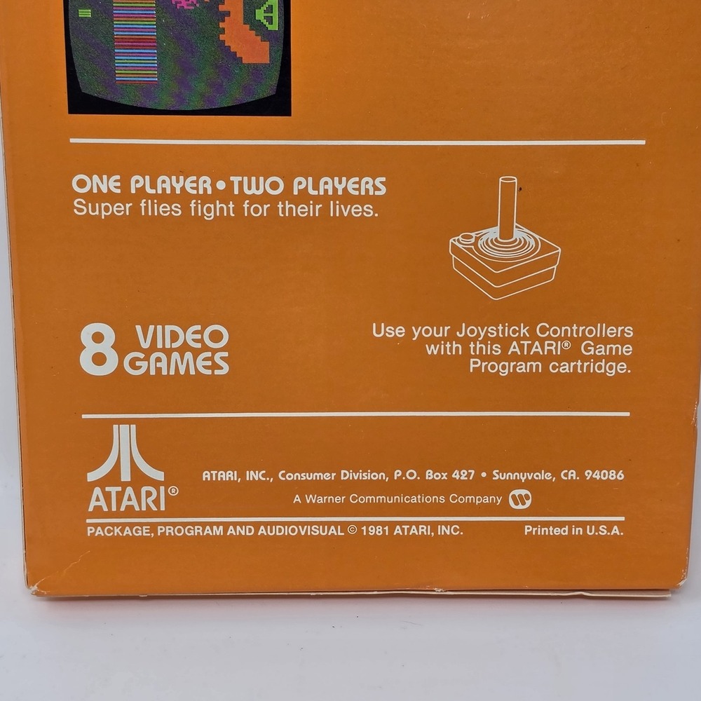 1981 Atari 2600 VCS ~ Yars' Revenge ~ CX2655 Unopened - Picture 6 of 13